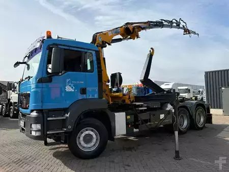 Lastebil 2010 MAN TGS 33,360 + EFFER 210/4S 4 X EXT. + JIB 2 S 2 X EXT + HOOK ARM (3)