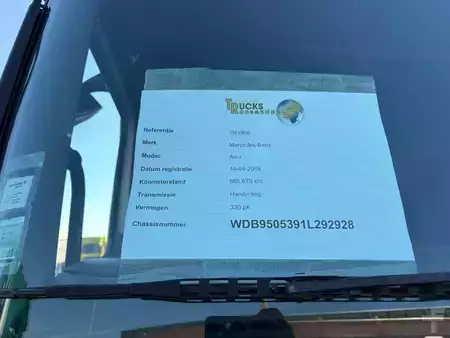 Truck 2008 Mercedes-Benz Axor 1833 + MANUAL + SLEEPCAB + LOADLIFT + 18T (19)