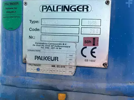 Lastebil 2002 MAN LE 220 B + PALFINGER PK 14080 - 3X EXT + HOOK ARM SYSTEM (16)