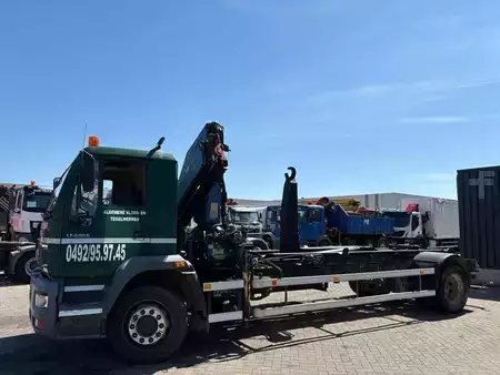 Lastkraftwagen 2002 MAN LE 220 B + PALFINGER PK 14080 - 3X EXT + HOOK ARM SYSTEM (17)