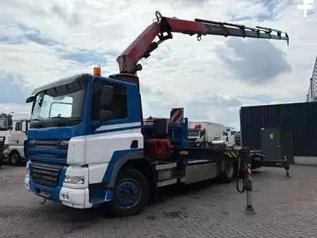 Ciężarówka 2013 DAF CF 85.410 + FASSI F365A - 6X EXT. + REMOTE + 6X2 + LIFT/STEERING (2)