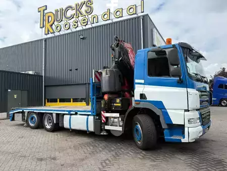 Ciężarówka 2013 DAF CF 85.410 + FASSI F365A - 6X EXT. + REMOTE + 6X2 + LIFT/STEERING (6)