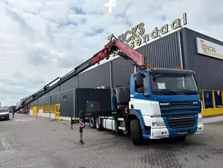 Ciężarówka 2013 DAF CF 85.410 + FASSI F365A - 6X EXT. + REMOTE + 6X2 + LIFT/STEERING (7)