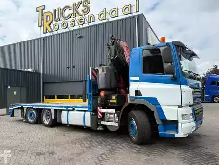 Ciężarówka 2013 DAF CF 85.410 + FASSI F365A - 6X EXT. + REMOTE + 6X2 + LIFT/STEERING (1)
