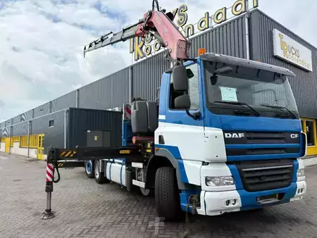 Ciężarówka 2013 DAF CF 85.410 + FASSI F365A - 6X EXT. + REMOTE + 6X2 + LIFT/STEERING (11)