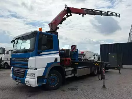 Ciężarówka 2013 DAF CF 85.410 + FASSI F365A - 6X EXT. + REMOTE + 6X2 + LIFT/STEERING (3)