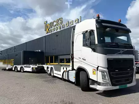 Náklaďák 2019 Volvo FH 500 + HYDRAULIC PLATFORMS + WINCH + REMOTE + 6X2 + STEERING A (1)