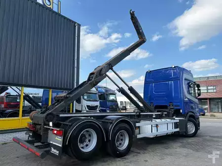 Lastkraftwagen 2018 Scania R 410 + HOOK LIFT SYSTEM 25 tons + 6X2 + LIFT AXLE + EURO 6 (3)