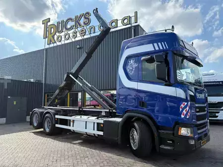 Lastkraftwagen 2018 Scania R 410 + HOOK LIFT SYSTEM 25 tons + 6X2 + LIFT AXLE + EURO 6 (6)
