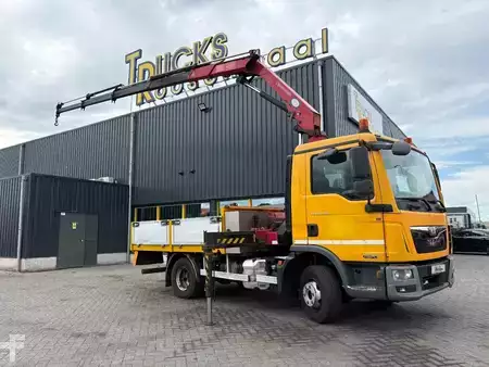 Vrachtwagen 2013 MAN TGL 12,280 + HMF 1120 K-4 + REMOTE + EURO 6 + 40897 KM + SMART T (1)