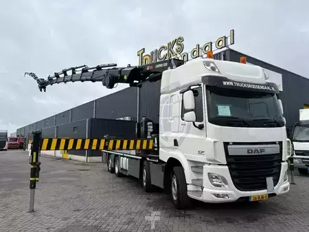 Ciężarówka 2017 DAF CF 460 + HIAB HIPRO 638 E-8.--- 8X EXT. + JIB 150X --- 5X EXT. + (1)