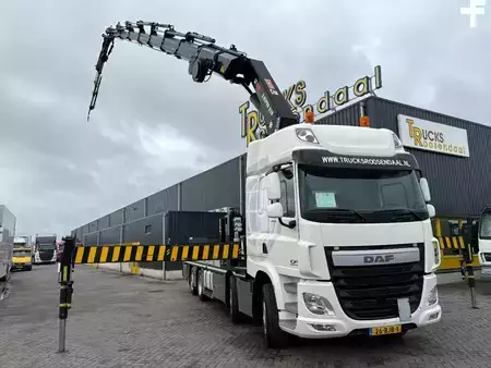 Ciężarówka 2017 DAF CF 460 + HIAB HIPRO 638 E-8.--- 8X EXT. + JIB 150X --- 5X EXT. + (12)