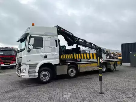 Ciężarówka 2017 DAF CF 460 + HIAB HIPRO 638 E-8.--- 8X EXT. + JIB 150X --- 5X EXT. + (6)