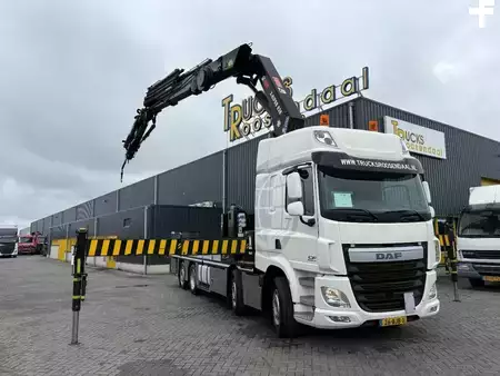 Ciężarówka 2017 DAF CF 460 + HIAB HIPRO 638 E-8.--- 8X EXT. + JIB 150X --- 5X EXT. + (7)