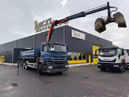 Lastbil 2013 Mercedes-Benz Axor 2640 + PALFINGER PK 16001---2X EXT. + REMOTE + TIPPER + 6X2 (5)