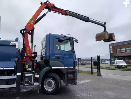 Lastbil 2013 Mercedes-Benz Axor 2640 + PALFINGER PK 16001---2X EXT. + REMOTE + TIPPER + 6X2 (6)