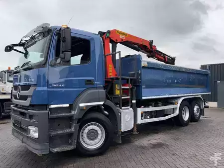 Lastbil 2013 Mercedes-Benz Axor 2640 + PALFINGER PK 16001---2X EXT. + REMOTE + TIPPER + 6X2 (9)