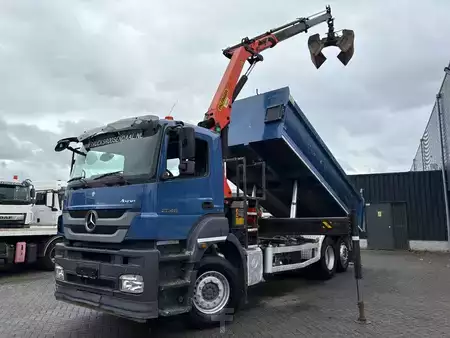Lastbil 2013 Mercedes-Benz Axor 2640 + PALFINGER PK 16001---2X EXT. + REMOTE + TIPPER + 6X2 (2)