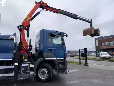 Lastbil 2013 Mercedes-Benz Axor 2640 + PALFINGER PK 16001---2X EXT. + REMOTE + TIPPER + 6X2 (6)