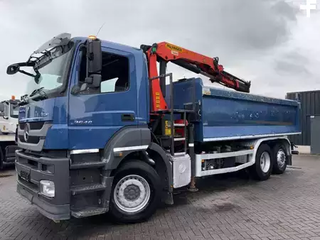 Lastbil 2013 Mercedes-Benz Axor 2640 + PALFINGER PK 16001---2X EXT. + REMOTE + TIPPER + 6X2 (9)