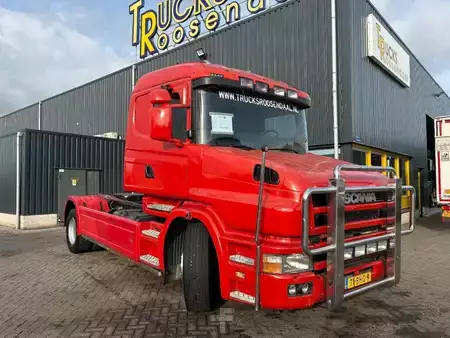 Lastkraftwagen 2000 Scania T 124 LA 4X2 NA400 + manual + euro 2 + 4.70m wheelbase + special (1)