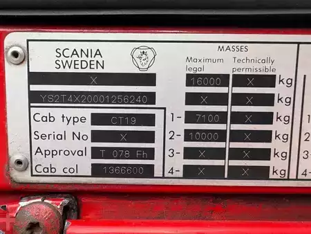 Lastkraftwagen 2000 Scania T 124 LA 4X2 NA400 + manual + euro 2 + 4.70m wheelbase + special (14)
