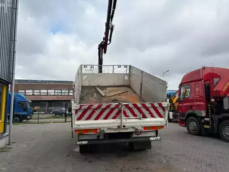 Camion 2006 DAF LF 55.220 + HMF 735 K2 -- 2X EXT. + TIPPER + 3 SEATS + MANUAL + (5)
