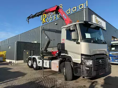 Camion 2020 Renault C440 + HMF 2320 K3-- 3X EXT. + REMOTE + HOOK ARM SYSTEM 20T + 6X (1)