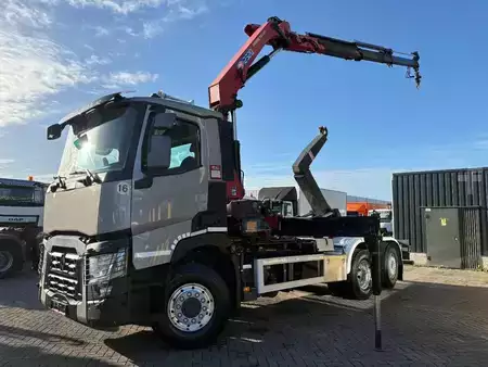 Camion 2020 Renault C440 + HMF 2320 K3-- 3X EXT. + REMOTE + HOOK ARM SYSTEM 20T + 6X (2)