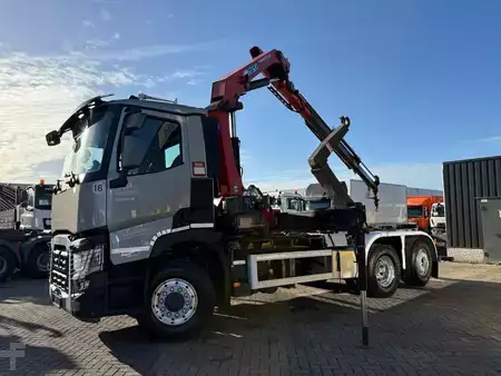 Camion 2020 Renault C440 + HMF 2320 K3-- 3X EXT. + REMOTE + HOOK ARM SYSTEM 20T + 6X (6)