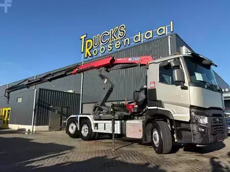 Camion 2020 Renault C440 + HMF 2320 K3-- 3X EXT. + REMOTE + HOOK ARM SYSTEM 20T + 6X (7)