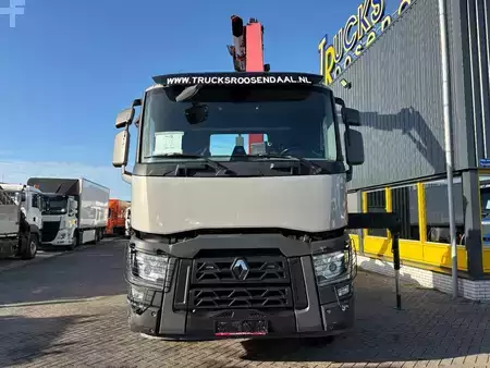 Camion 2020 Renault C440 + HMF 2320 K3-- 3X EXT. + REMOTE + HOOK ARM SYSTEM 20T + 6X (8)