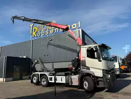 Camion 2020 Renault C440 + HMF 2320 K3-- 3X EXT. + REMOTE + HOOK ARM SYSTEM 20T + 6X (1)