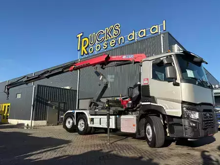 Camion 2020 Renault C440 + HMF 2320 K3-- 3X EXT. + REMOTE + HOOK ARM SYSTEM 20T + 6X (11)