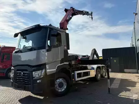 Camion 2020 Renault C440 + HMF 2320 K3-- 3X EXT. + REMOTE + HOOK ARM SYSTEM 20T + 6X (17)