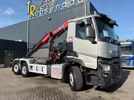 Camion 2020 Renault C440 + HMF 2320 K3-- 3X EXT. + REMOTE + HOOK ARM SYSTEM 20T + 6X (19)