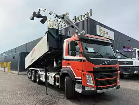 Camión 2016 Volvo FM 420 + HMF 1643 Z2---2X EXT. + TIPPER + 2X STEERING AXLE + 2X (1)