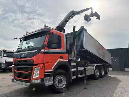 Camión 2016 Volvo FM 420 + HMF 1643 Z2---2X EXT. + TIPPER + 2X STEERING AXLE + 2X (2)