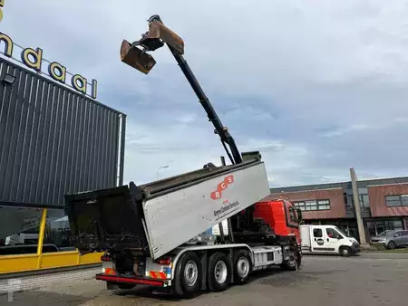 Camión 2016 Volvo FM 420 + HMF 1643 Z2---2X EXT. + TIPPER + 2X STEERING AXLE + 2X (3)