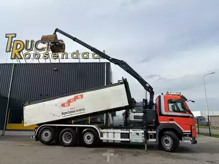 Camión 2016 Volvo FM 420 + HMF 1643 Z2---2X EXT. + TIPPER + 2X STEERING AXLE + 2X (4)