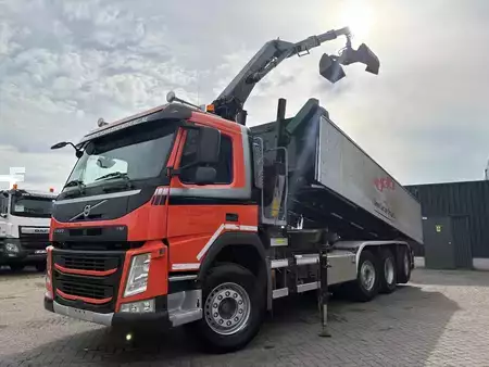 Camión 2016 Volvo FM 420 + HMF 1643 Z2---2X EXT. + TIPPER + 2X STEERING AXLE + 2X (2)