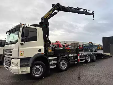 Camion 2012 DAF CF 360 + PALFINGER PK 26002---3X EXT. + REMOTE + HYDRAULIC RAMPS (2)