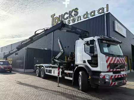 Náklaďák 2009 Volvo FE 320 + HIAB 166 ES -3---3X EXT. + MULTILIFT 21ton + STEERING/L (9)