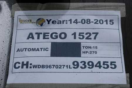 Mercedes-Benz Atego reserved !!!1527 + CARRIER + EURO 6 + 2.74HEIGHT! LIFT
