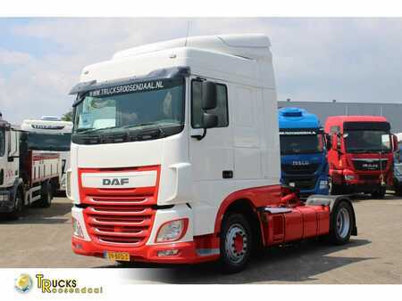 Lastkraftwagen 2014 DAF XF 440 + EURO 6 + mega + liftable 5th wheel (1)