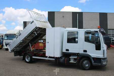Lastkraftwagen 2004 Iveco Eurocargo 100E17 + CREW CABIN 7p + tipper + manual (5)