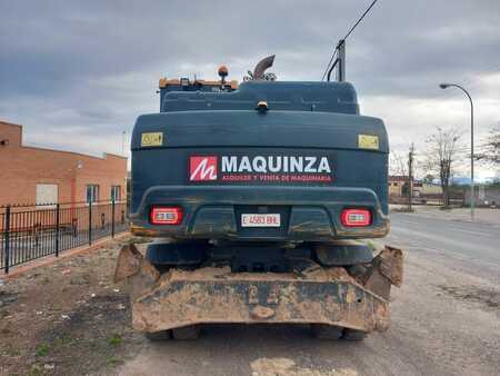 Mobil gravemaskin 2021 Hyundai HW180 (4)