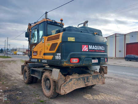 Mobil gravemaskin 2021 Hyundai HW180 (6)