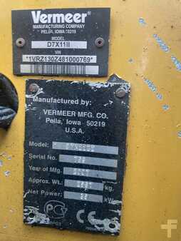 Vermeer D7X11 SERIES II / 1 OWNER / 1700MTH / 60M DRILL RODS