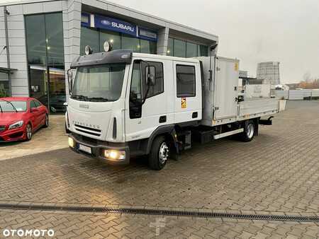 Iveco EuroCargo ML80E17 / DOPPEL KABINE / HDS HMF 700kg / SERVICED